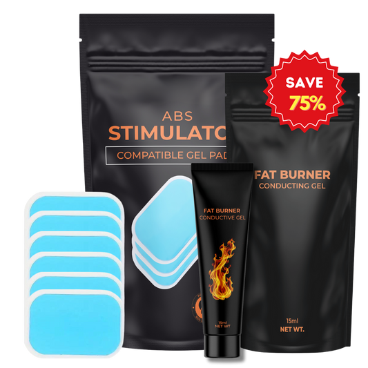 x50 Compatible Gel Pads + x3 Fat Burner Conductive Gel